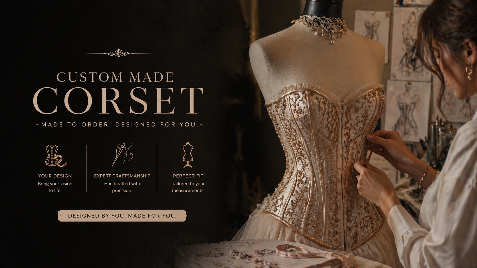Custom Made Corset - Dream Corset